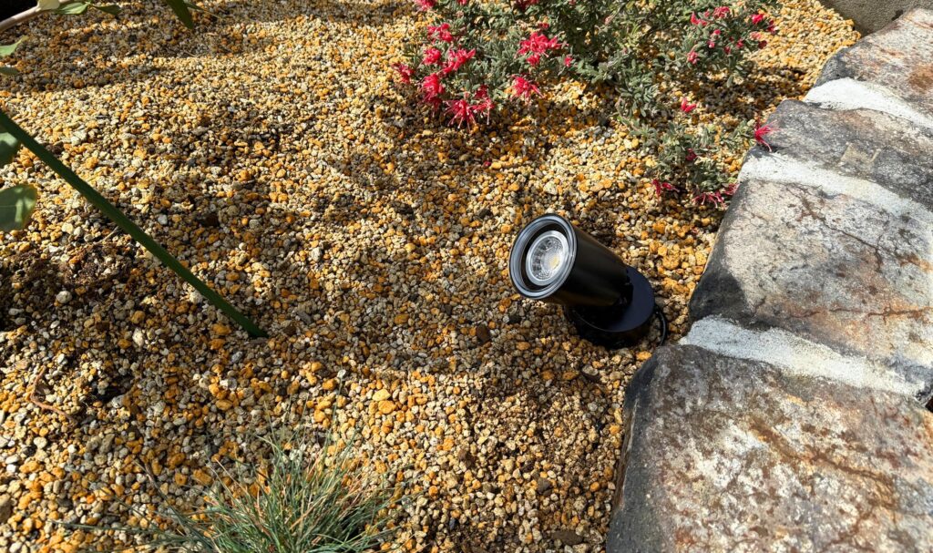 ガーデンライト設置位置